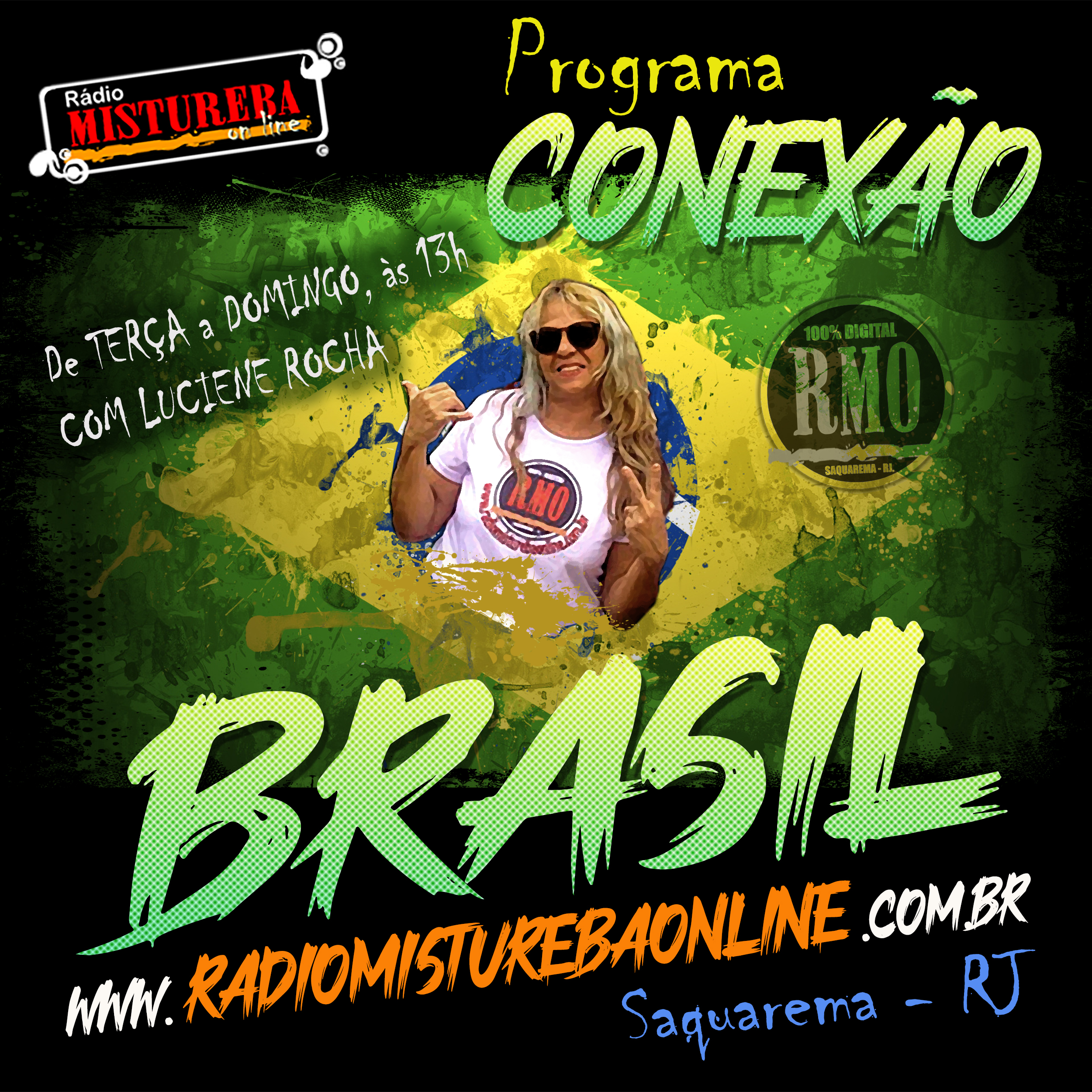 REPRISE DE TERÇA 1º BLOCO 14 01 25 DO PROGRAMA CONEXÃO BRASIL DE TERÇA A DOMINGO COM LUCIENE ROCHA