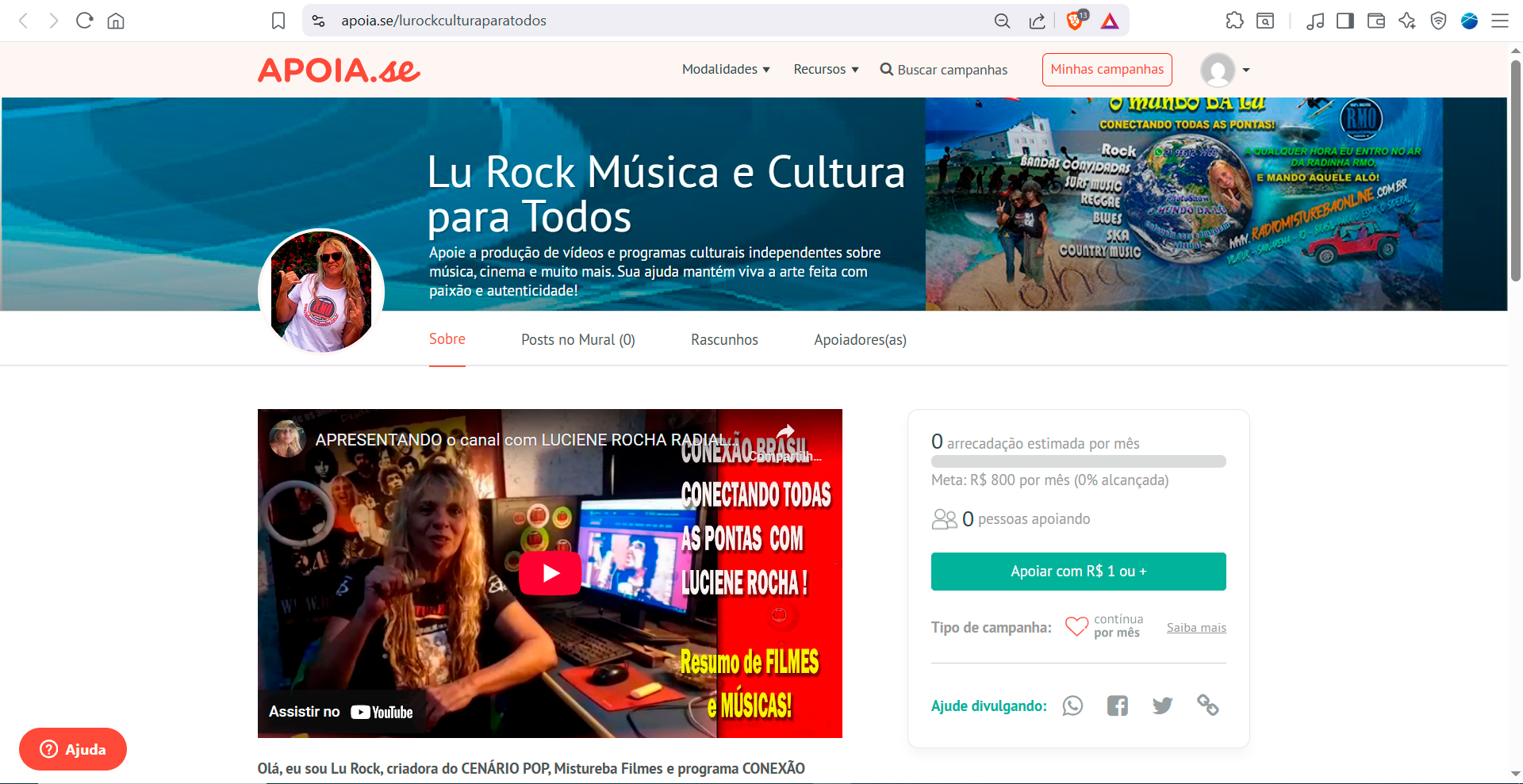 ALÔ PARA GALERA ANIVER DA MINHA PRIMA GISELLE PROGRAMA CONEXÃO BRASIL COM LUCIENE ROCHA 08 05 26