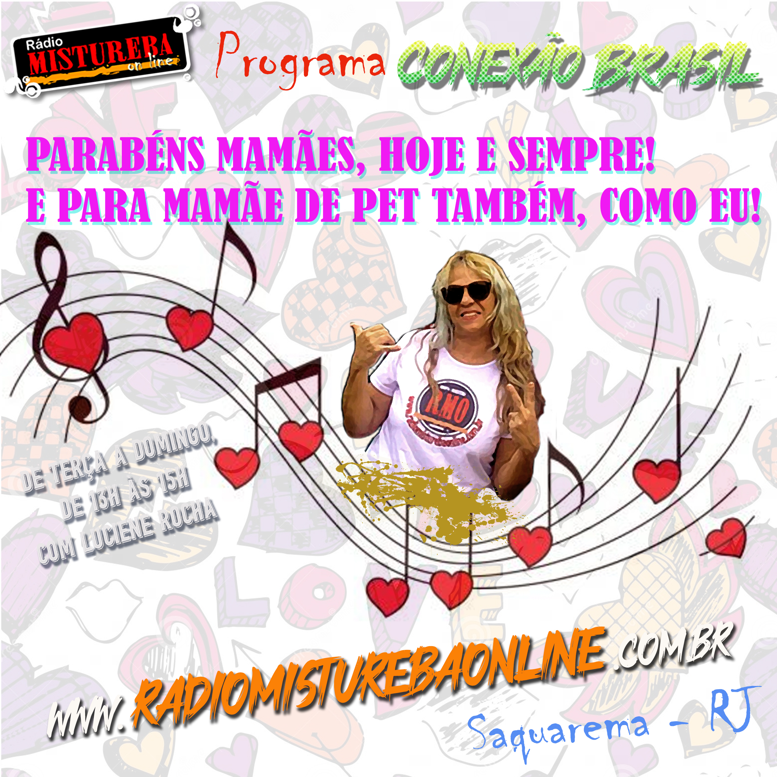 1º CONTATO DIA 11 05 25 DIA DAS MÃES CONEXÃO BRASIL COM LU ROCHA