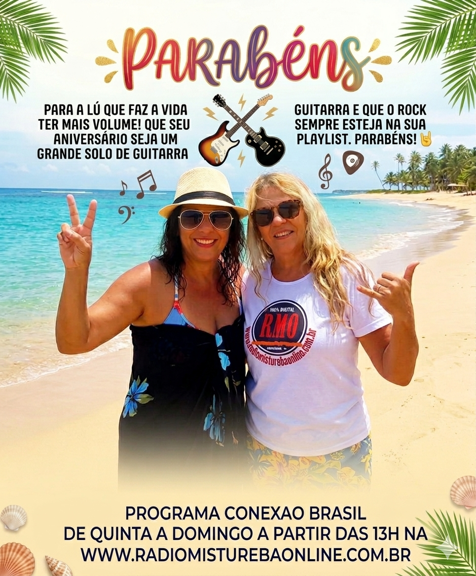 ALÔ PARA GALERA! PARABÉNS AMIGA LÚ  PROGRAMA CONEXÃO BRASIL COM LUCIENE ROCHA 20 06 26