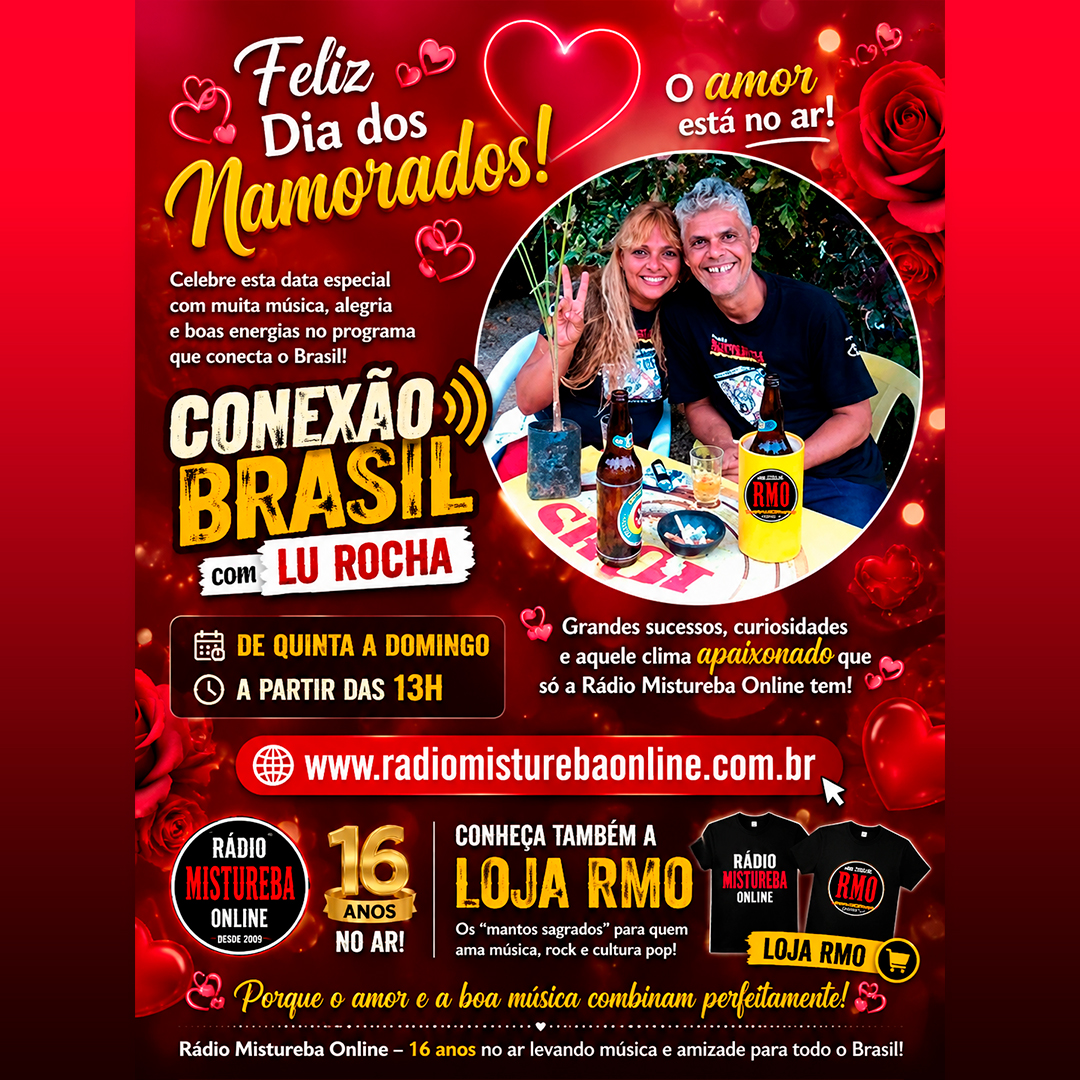ALÔ PARA GALERA  PROGRAMA CONEXÃO BRASIL DIA DOS NAMORADOS COM LUCIENE ROCHA 12 06 26