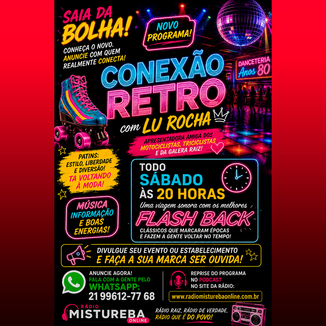 PROGRAMA CONEXÃO RETRÔ DIA 16 05 26