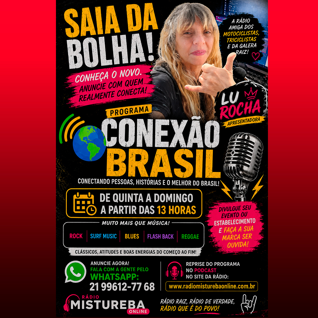 ALÔ PARA GALERA PROGRAMA CONEXÃO BRASIL COM LUCIENE ROCHA 16 05 26